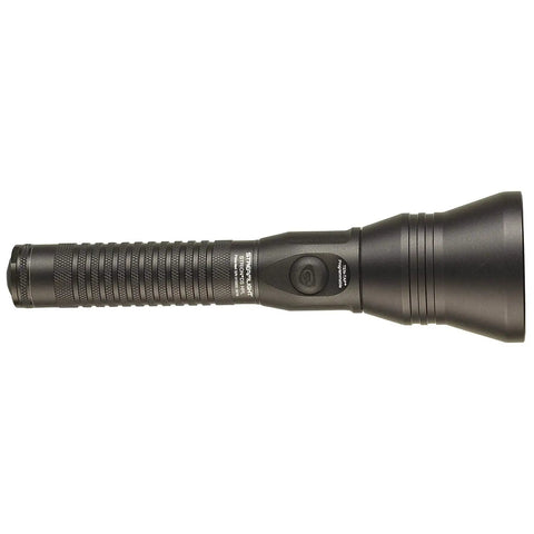700 Lumen Rechargeable Dual Switch Long Range Flashlight With Ten-Tap Programmable Modes And Independent Tail And Head Switches, Black
