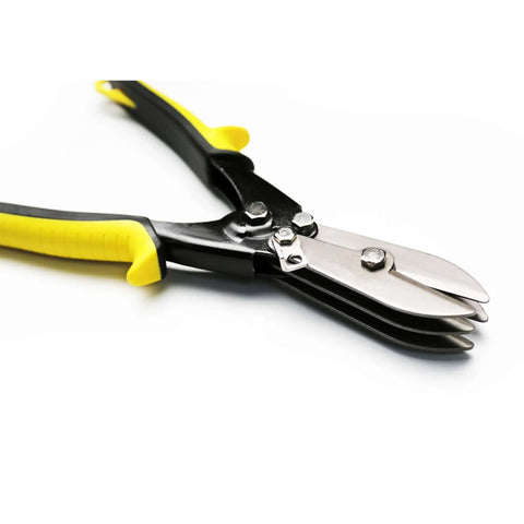5 Blade Hand Crimper For Sheet Metal Heavy Duty Crimp Tool For 22 28 Gauge Duct Work Downspout And Stove Pipe HVAC Ducting