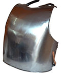 Heavy Duty 16 Gauge Steel Armor Cuirass With Adjustable Leather Straps Muscle Plate Chest Armor For Reenactment Cosplay And Larp Knights