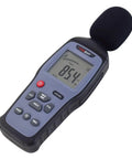 Digital Sound Level Meter And Noise Logger For Work And Home, Measures 30 To 130 dBA With 1.5 dB Accuracy, handheld device display