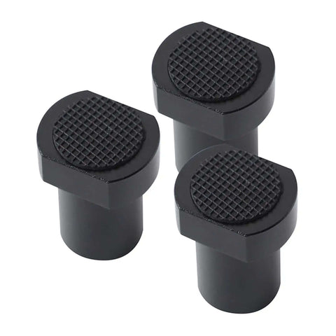 Rugged Aluminum Alloy Bench Dogs for Woodworking Tables, Anti Rust, Oxidized Finish, Heavy Duty 19mm or 20mm Diameter, Metal Clamp Style