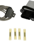 HVAC Blower Motor Resistor Kit With Harness for Toyota Models Direct Replacement Restores Fan Speeds Includes Resistor and Pigtail Easy Plug And Play Fix