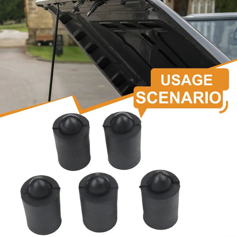 Get Your Ride Quiet Again With This 5 Pack Car Hood Stop Buffer Rubber Bumpers For Nissan Altima Models From 2019 To 2025 Featuring Premium Durable Rubber Pad Material That Totally Stops Annoying Chirp And Squeak Noises Caused By Loose Panels. black rubber hood bumper set for Nissan Altima engine bay replacement