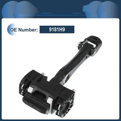 Citroen C4 Mk2 Door Hinges Front Left And Right With Check Strap Stopper Limiter OEM 9181H9 Replacement Part 2010-2015
