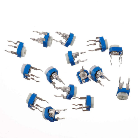 Fifteen Value Potentiometer Assortment Kit With One Hundred Fifty Pieces Six Millimeter Zero Point One Watt Variable Resistors For DIY