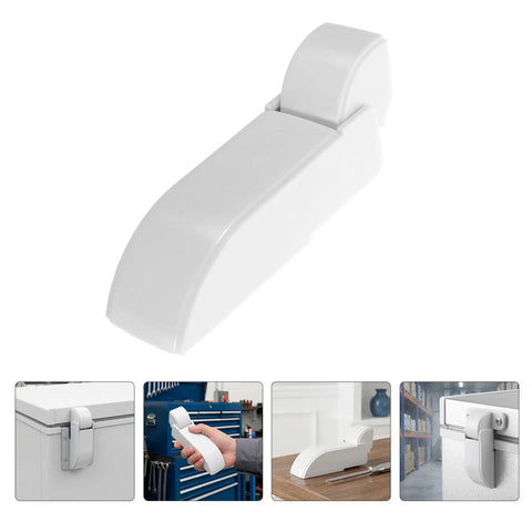 2 Pack Freezer Door Hinges With Spring Assisted Self Closing For Chest Freezers And Fridges, Durable White Iron Replacement