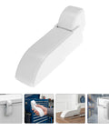 Two Pack Freezer Door Hinges With Spring For Chest Freezers And Cooler Doors, heavy duty iron hinges in white color