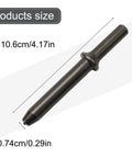 Professional 8 Piece Pneumatic Rivet Head Set For Air Hammer Semi Hollow Solid Metal Repair Tool Kit High Carbon Steel Fasteners 2mm To 10mm, 10.6cm size