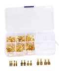 Dope Set Of 210 Insulated Spade Crimp Terminals In 2.8mm 4.8mm And 6.3mm Sizes Perfect Seal For Electrical Wire Connectors And Crimping Terminal Assortment Kit That Gets The Job Done Right. in plastic organizer