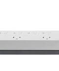 Power Strip Surge Protector With USB Charging Ports, 2160 Joules, 8 Outlets, 6 Foot Cord, flat design side view