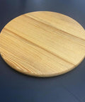 16-Inch Heart Pine Lazy Susan for Kitchen and Dining Table, durable solid wood with non-slip 360 degree turntable.