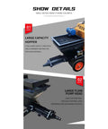 Image showing Portable Cement Sand Mortar Plastering Sprayer Pump For Wall Stucco Coating with large capacity hopper and pump head.