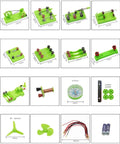 Hands On Electrical Science Kit For Kids With Simple Traffic Light And Electromagnet Circuit Experiments Learn Series And Parallel Circuits Safe Starter Kit For Young Learners And Curious Minds components displayed including wiring and circuit stands.