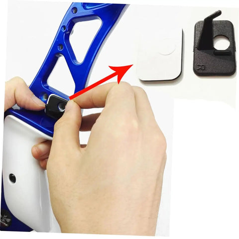 8 Pack Self Adhesive Drop Arrow Rest For Recurve Bow Right Hand Replacement Parts Flexible Arrow Support