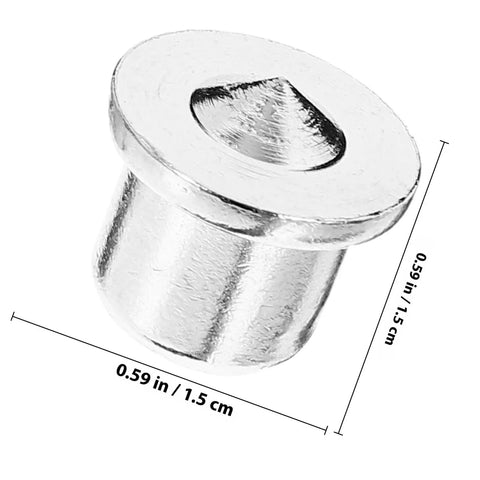 Stainless Steel Dowel Pin Set For Woodworking, Pro Grade Precision Transfer Plugs For Cabinet Making And Furniture DIY, 0.59 in size