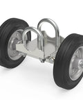6 Inch Rolling Gate Wheel Carrier For Driveway Heavy Duty Steel Wheel With Rubber Wheel For Swing Or Sliding Gates Supports Up To 600 Pounds