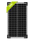 Keep Your Road Ready Setup Running Smooth With This Hella Efficient 10W Monocrystalline Solar Panel Battery Charger For Rvs Trucks And Boats, 10W solar panel, black framed design.