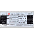 XLG 75W IP67 LED Driver Industrial Switching Power Supply For Bay Stage And Plant Lighting 12V 24V 27 To 56V Output 700mA 1400mA High Efficiency Beefed Up Durable Plug And Play, rectangular metal casing with labeled input and output wires