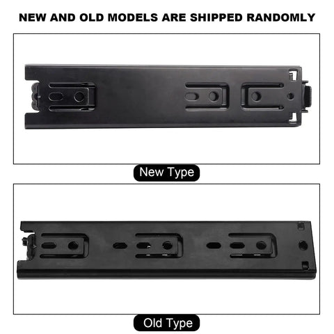 New and old models of Heavy Duty Drawer Slides Set 4 Inch 6 Inch 8 Inch Steel Guide Rails With Zinc Plated Soft Close And Silent Operation