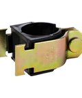 Heavy Duty Rubber Cushion Strut Clamp With Yellow Zinc Finish Three Quarter Inch CTS Ten Pack USA Made product image