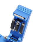 Fabater Fiber Cleaver Universal 3 In 1 Fixture FTTH Fiber Cutting Machine Optical Cutter non-slip base close-up detail.