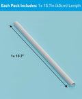 Wall Mounted TV Cable Concealer With Hinged One Piece Cover For A Mess Free Clean Wires Behind Your TV Look
