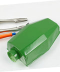 Workhorse Green Workbench Light Cover For Drill Press And Sewing Machine Shop Lamp Shade showing impact resistant green housing.
