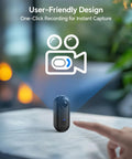 1440P Patrol Ready Body Camera With Audio, Built In 128GB Storage, Dual 1800mAh Batteries With Dock, Wearable Police Camera For Law Enforcement
