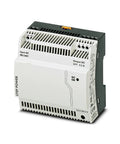 Factory Ready Heavy Duty Switching Power Supply 1Ac Input 24Dc Output Industrial Automation Controller with connectors and ventilation.