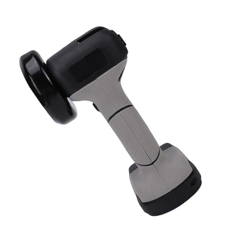 Cordless Angle Grinder For Fruit Trees And Orchard Wood Zero Cord Drama Heavy Duty Copper Motor Bark Stripper angled view of grinder