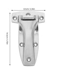 Stainless Steel Cabinet Door Hinge For Metal Cabinets Heavy Duty High Load Capacity Weather Resistant For Boats And Outdoor Use Concealed Marine Grade Hinges For Smooth Operation And Tough As Nails Cabinet Access, 14.5cm x 8.5cm