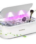 48KHz Ultrasonic Jewelry Cleaner With Dual Modes And Degas Function, 19oz 304 Stainless Steel Tank with jewelry and accessories