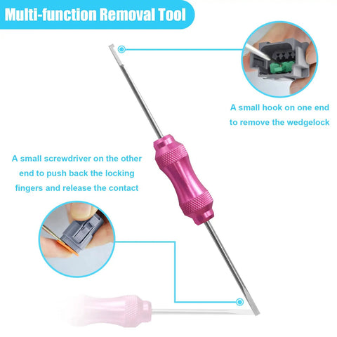 DT Series 685 Piece Connector Kit removal tool for automotive electrical connectors in gray housing