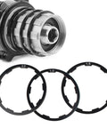 Three Sizes Aluminum Bike Cassette Spacers Kit 1mm 1.5mm 2mm For Freehub Alignment Headset Washer Bottom Bracket Axle Gasket