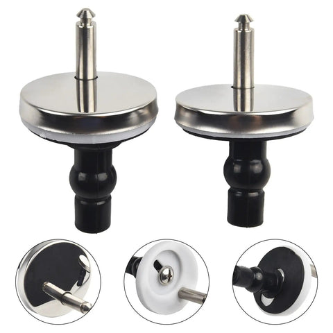 Toilet Seat Hinges 6 Pack Top Fix Soft Release Quick Fit Replacement No Fuss For Most Toilets Universal Compatibility