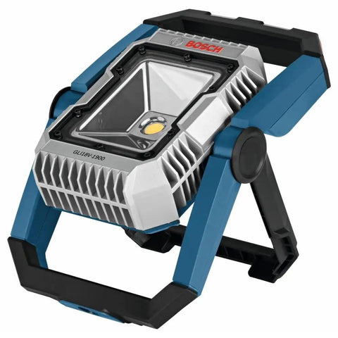 18V LED Flood Light Bare Tool With 1900 Lumens, ultra bright, adjustable brightness, long runtime, job site spotlight