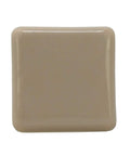 No Sweat Top Tier 2 Inch Square Furniture Sliders With Self Adhesive Backing in beige, square design for easy floor movement.