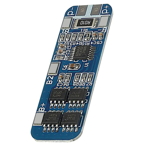 Heavy Duty 3S Bms Module 12V 10A Lithium Battery Balance Board with chips and components for battery management.