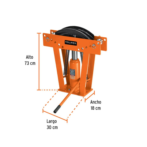 Heavy Duty 16 Ton Hydraulic Pipe Bender For Steel Tubing Badass Workhorse For Contractor Shops Cuts Through Stiff Conduit Like Butter Easy Setup Rugged Build Handles Any Gnarly Bend You Throw Its Way Today