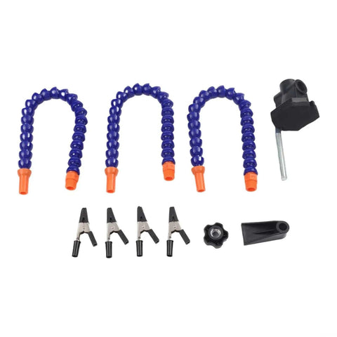 Components of Three Arm Soldering Helping Hands Station With Adjustable Clips And Heat Resistant Stainless Steel Clips