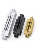Beefy Hidden Door Hinges With Silent Hydraulic Buffer For 80Kg Load Bearing Concealed Cross Style Hinges in silver, black, gold