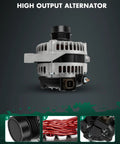 Beefed Up Power 100 Amp Alternator Replacement For Toyota Camry 2012 2015 2.5L, RAV4 2009 2012 2.5L, Scion tC 2011 2016