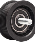 Top Rated Car Drive Belt Idler Pulley 25288-25001 features durable rubber and metal, designed for smooth vehicle operation.