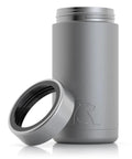 Craft 16 Oz Can And Bottle Cooler With Double Wall Insulation Sweat Proof Stainless Steel Coozie Matte Graphite Finish
