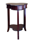 9300T Modern Retro Table Lamp 33 Inch Tall With Detachable Inner Shade Black And Red Fabric Shade Pull Chain On Off Contemporary Accent Light That Delivers A Lit Vibe For Living Room Or Desk on wooden side table