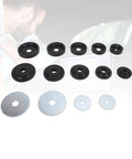Heavy Duty Sheet Metal Dimple Die Set With Carbon Steel Dies And Flared Holes Backing Discs for hydraulic punch drivers
