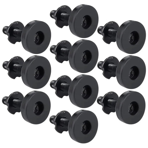 30 Pcs Adjustable Leveling Screw Feet Black Table Height Raiser Furniture Stabilizer For Wobbly Tables Chairs Cabinets And Wooden Furniture Fits Most Furniture Or Cabinets On Hardwood Floors Easy Install Non Slip Anti Scratch Protectors Included. Black adjustable leveling screw feet with wide round base, 30 pack