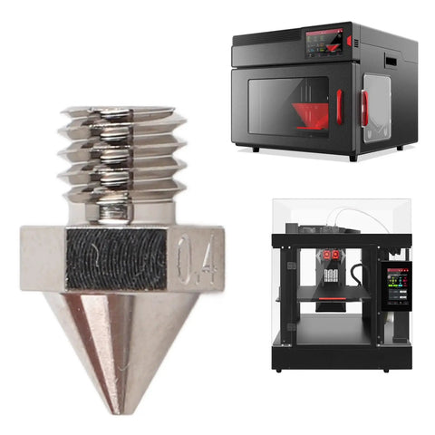 Premium 0.4mm Carbide 3D Printer Nozzle Tip For Buttery Smooth Flow And Killer Durability High Precision Hot End Replacement Compatible With N Pro2 Pro3 E2 Series For Top Shelf Printing Results
