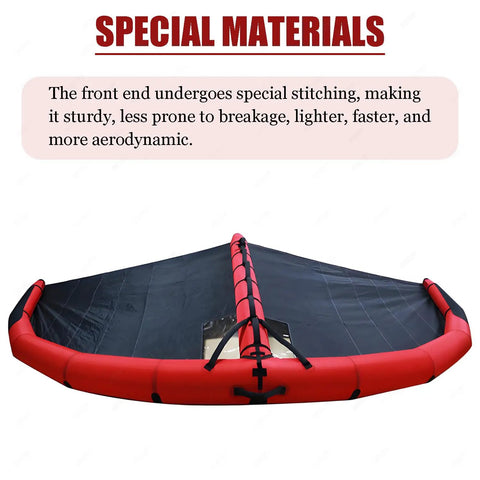 Handheld Inflatable Surfing Wing For Water Sports And Kite Surfing Portable Foldable Wind Wing For Adults And Beginners Durable TPU Build