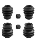 4 Pack Rubber Brake Caliper Pin Bushing Kit For Your Ride Dust Resistant Slide Pins Boots With Rings Easy Install